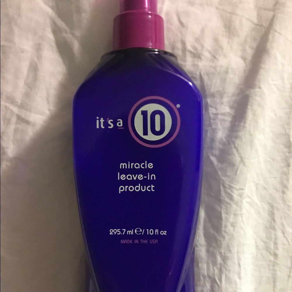 It's a 10 miracle leave in product
